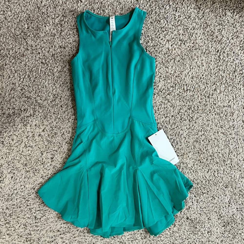 NEW Lululemon Everlux Short-Lined Tennis Tank Dress 6"